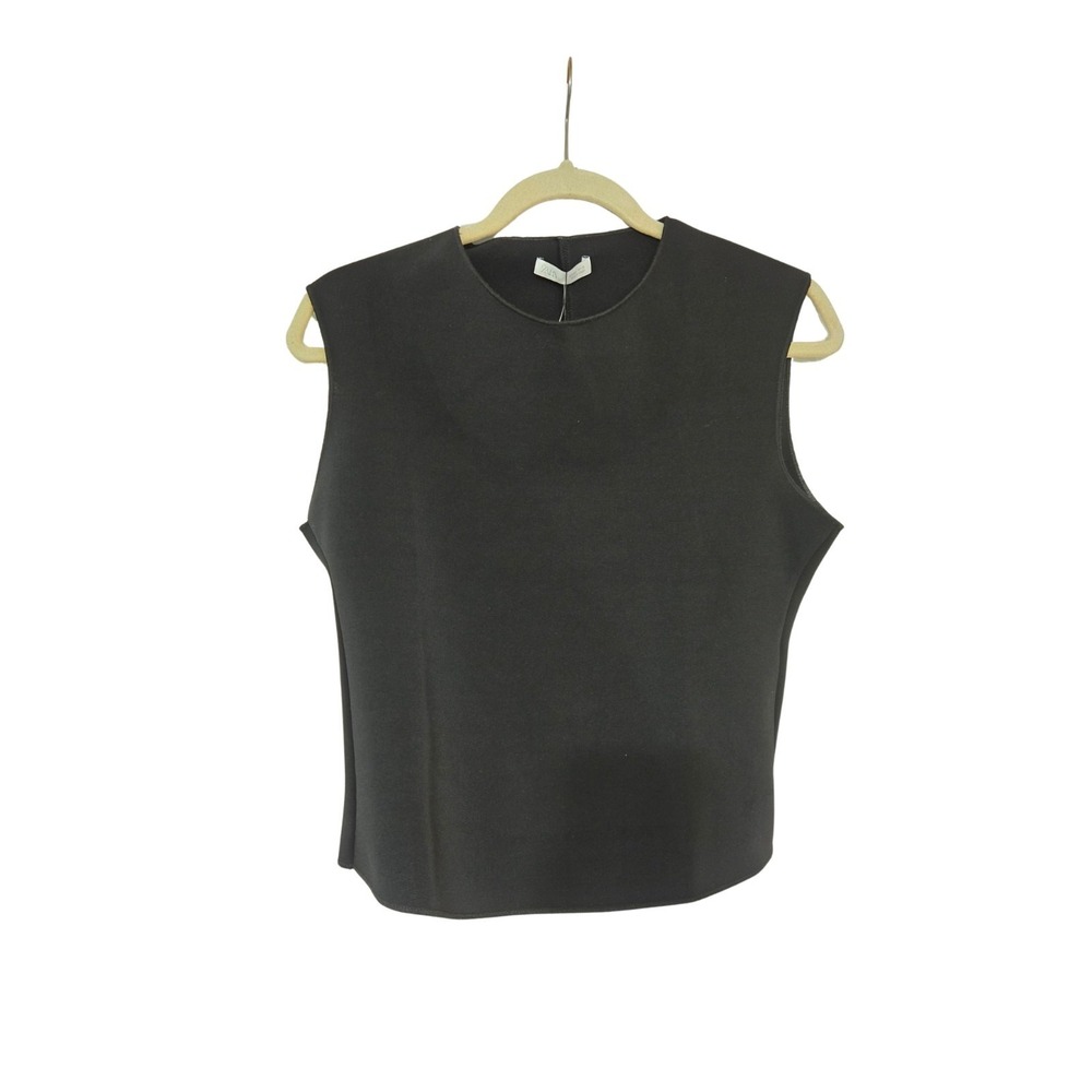 Zara Sleeveless Backless Top With Buckle Black Size L NWT - Picture 2 of 8